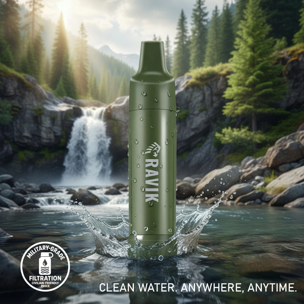 SURVIVOR STRAW™ Elite Water Filter Straw