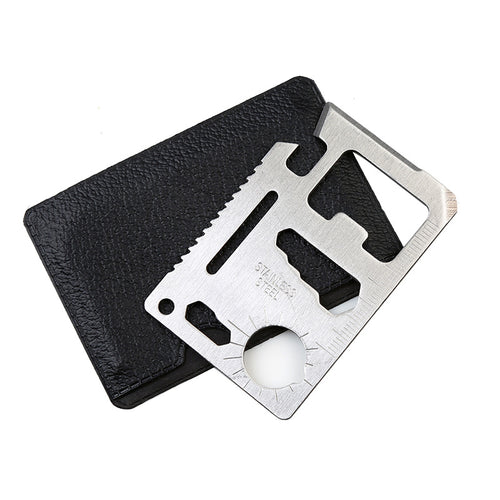 EdgeGear - 11-in-1 Stainless Steel Pocket Survival Tool