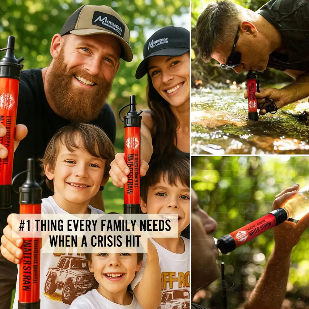 SURVIVOR STRAW™ Water Purefier